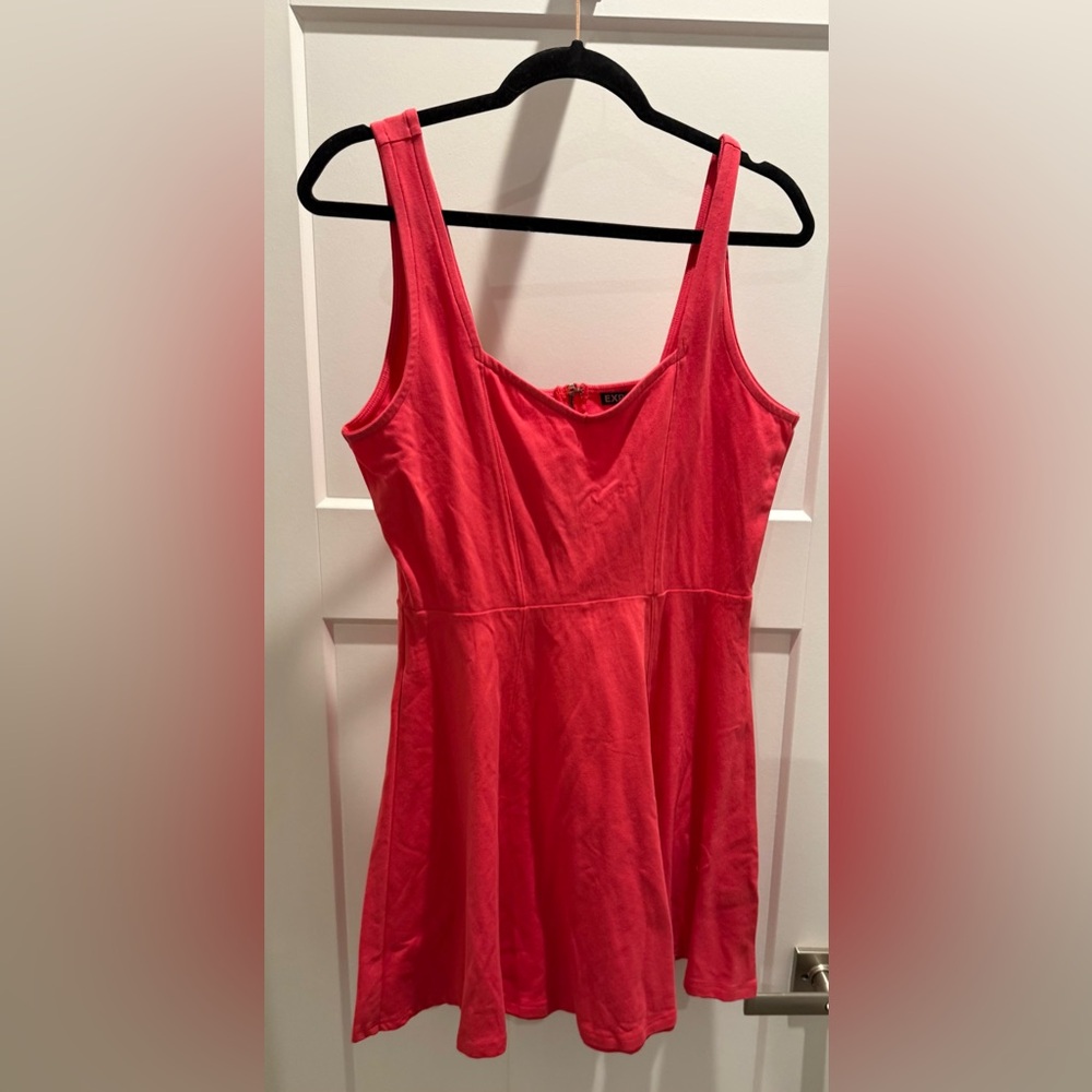 Express Vibrant Red Dress